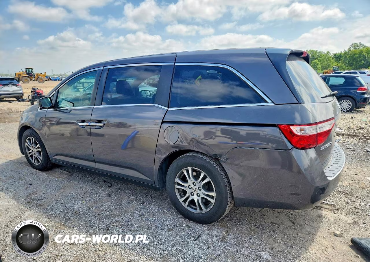 2013 Honda Odyssey Exl VIN:5FNRL5H66DB091707 - 2