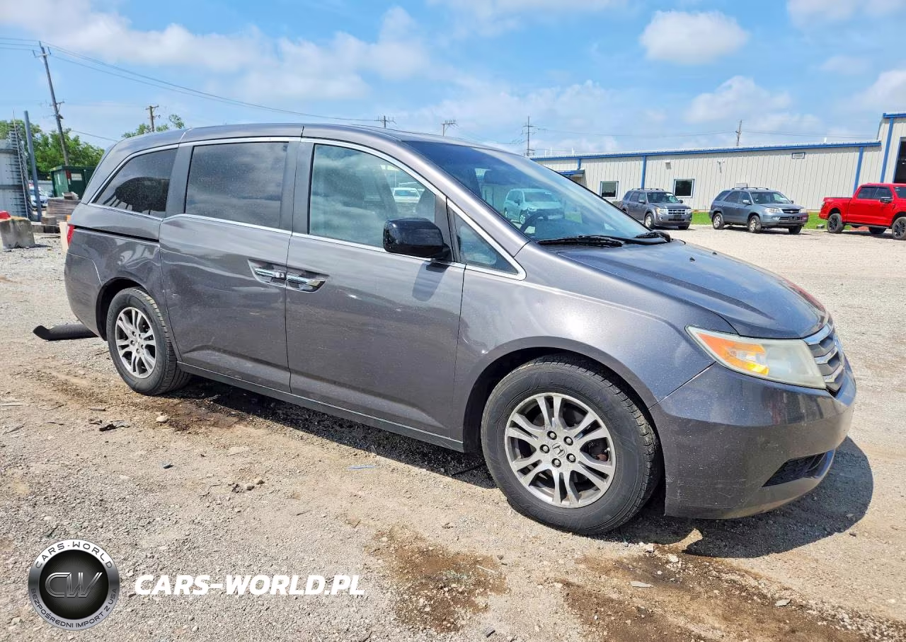 2013 Honda Odyssey Exl VIN:5FNRL5H66DB091707 - 4