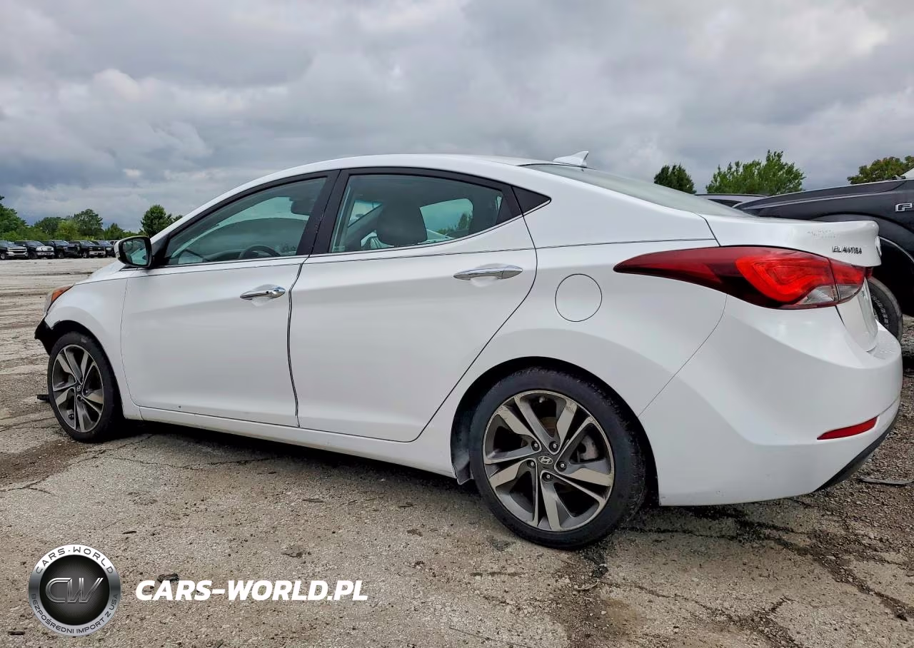 2015 Hyundai Elantra Limited VIN:5NPDH4AE3FH613396 - 2