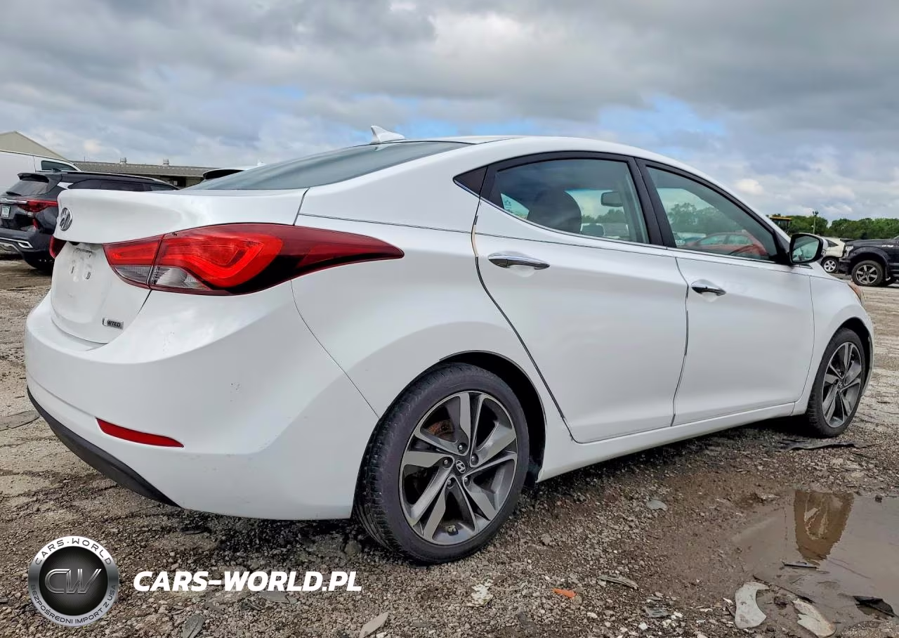 2015 Hyundai Elantra Limited VIN:5NPDH4AE3FH613396 - 3