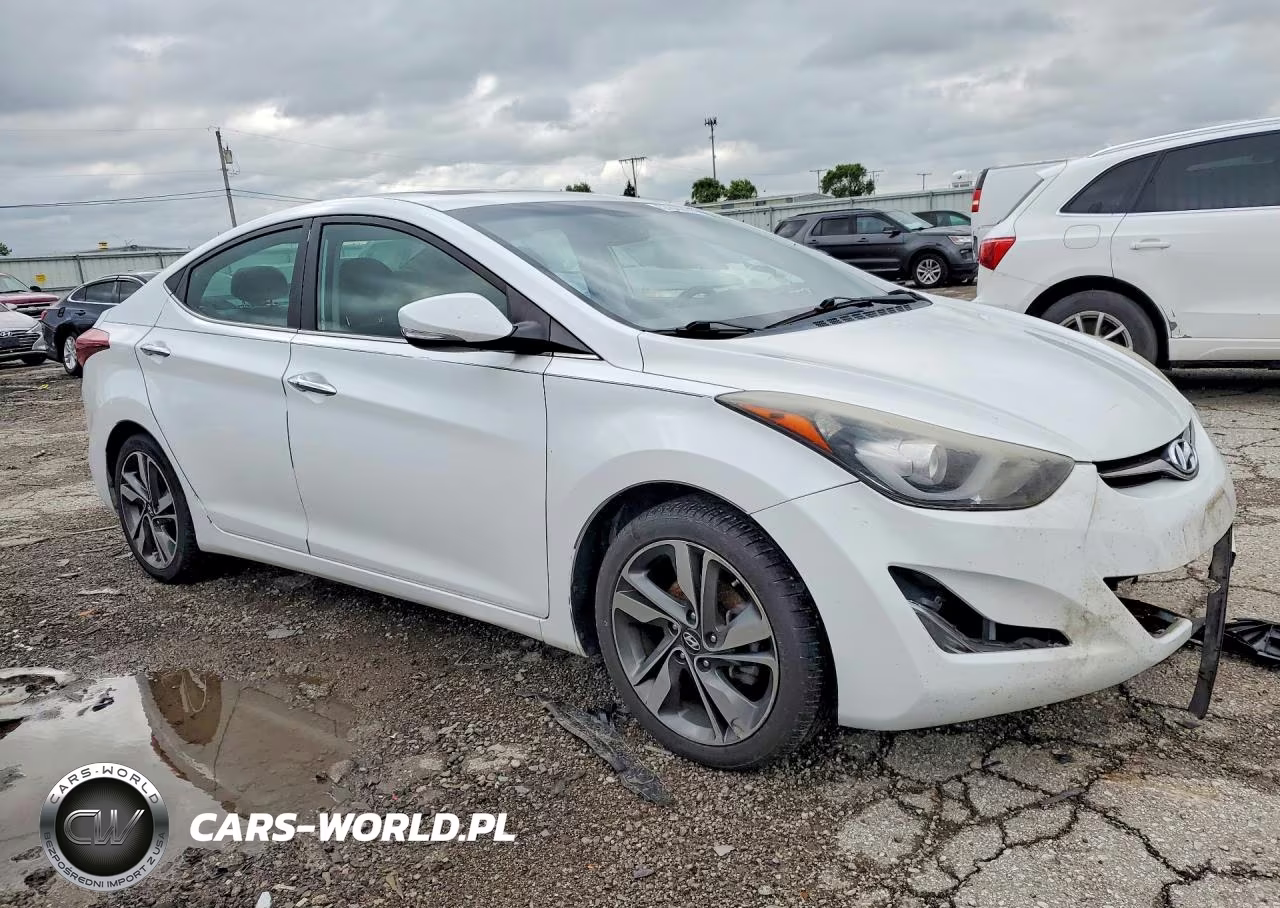 2015 Hyundai Elantra Limited VIN:5NPDH4AE3FH613396 - 4