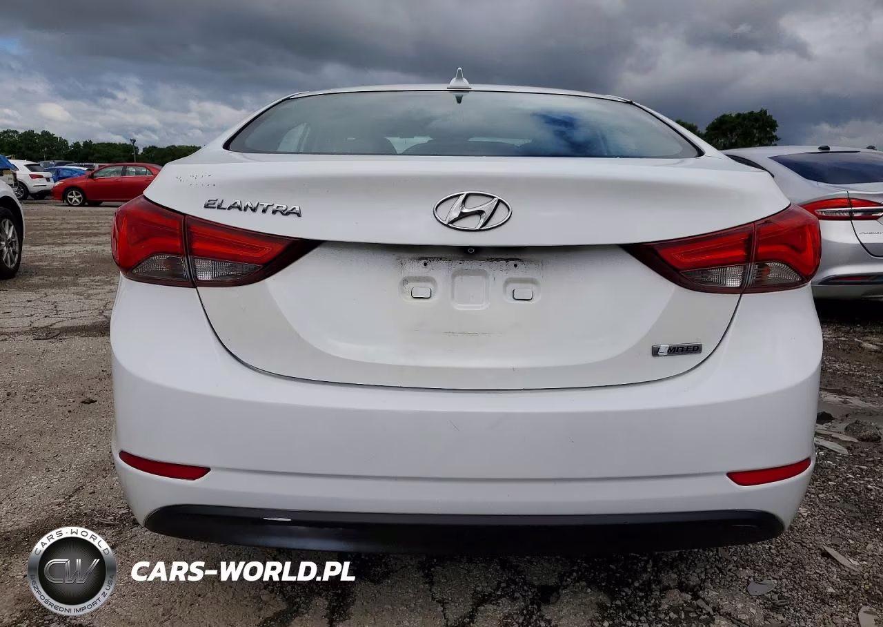 2015 Hyundai Elantra Limited VIN:5NPDH4AE3FH613396 - 6