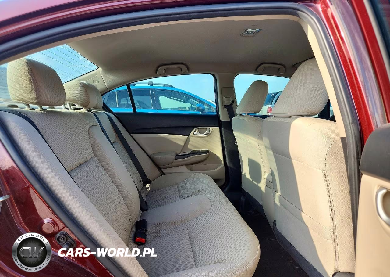 2015 Honda Civic Lx VIN:19XFB2F56FE063784 - 10