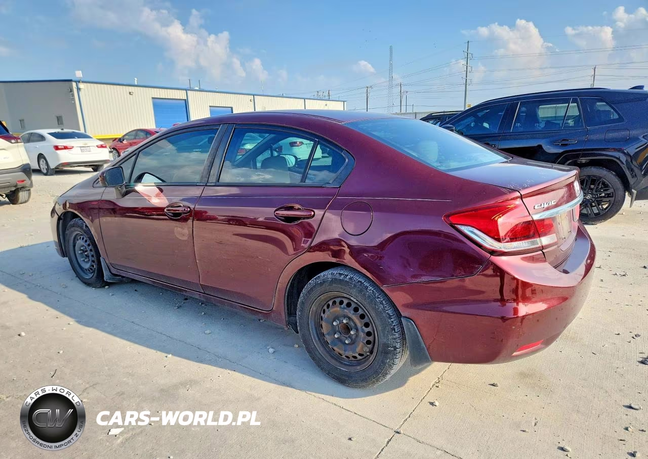 2015 Honda Civic Lx VIN:19XFB2F56FE063784 - 2