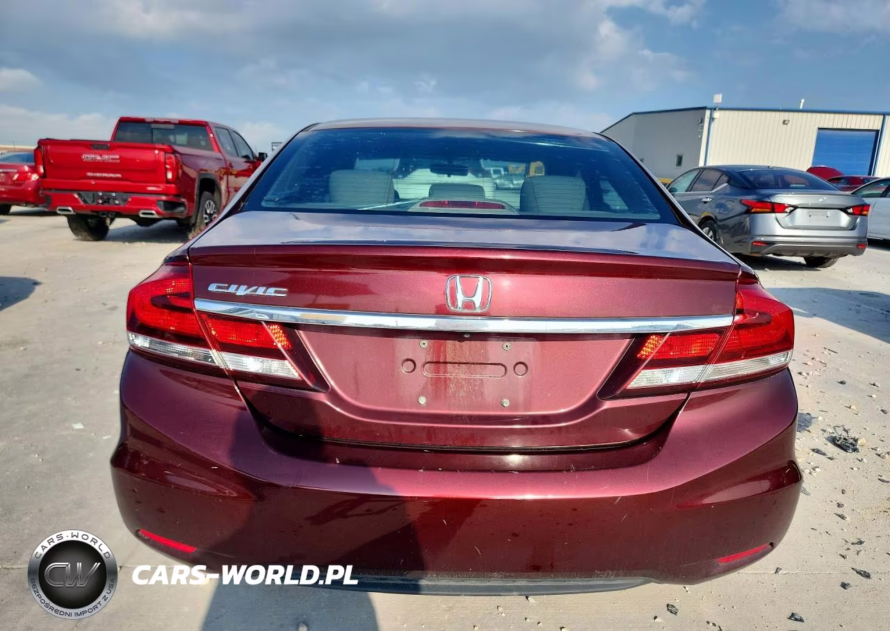 2015 Honda Civic Lx VIN:19XFB2F56FE063784 - 6