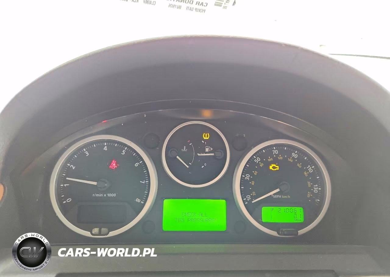 2008 Land Rover Lr3 Hse VIN:SALAG25418A448933 - 9