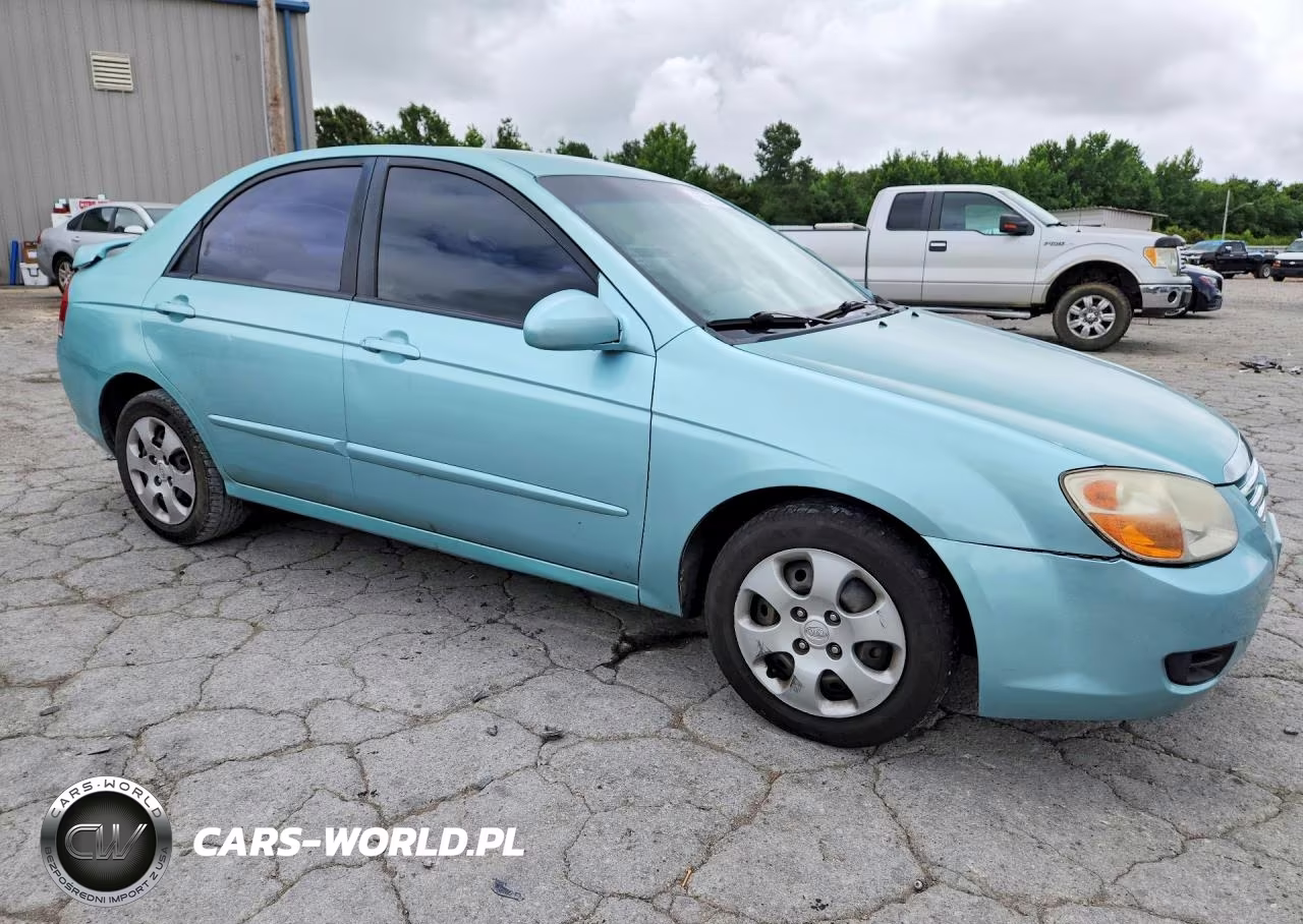 2007 Kia Spectra Lx VIN:KNAFE121875480208 - 4