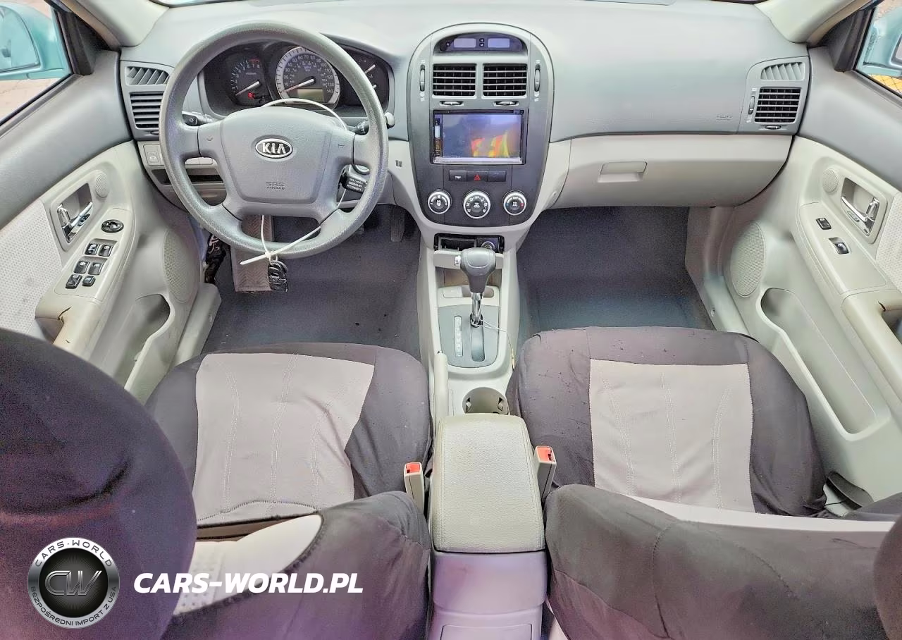 2007 Kia Spectra Lx VIN:KNAFE121875480208 - 8