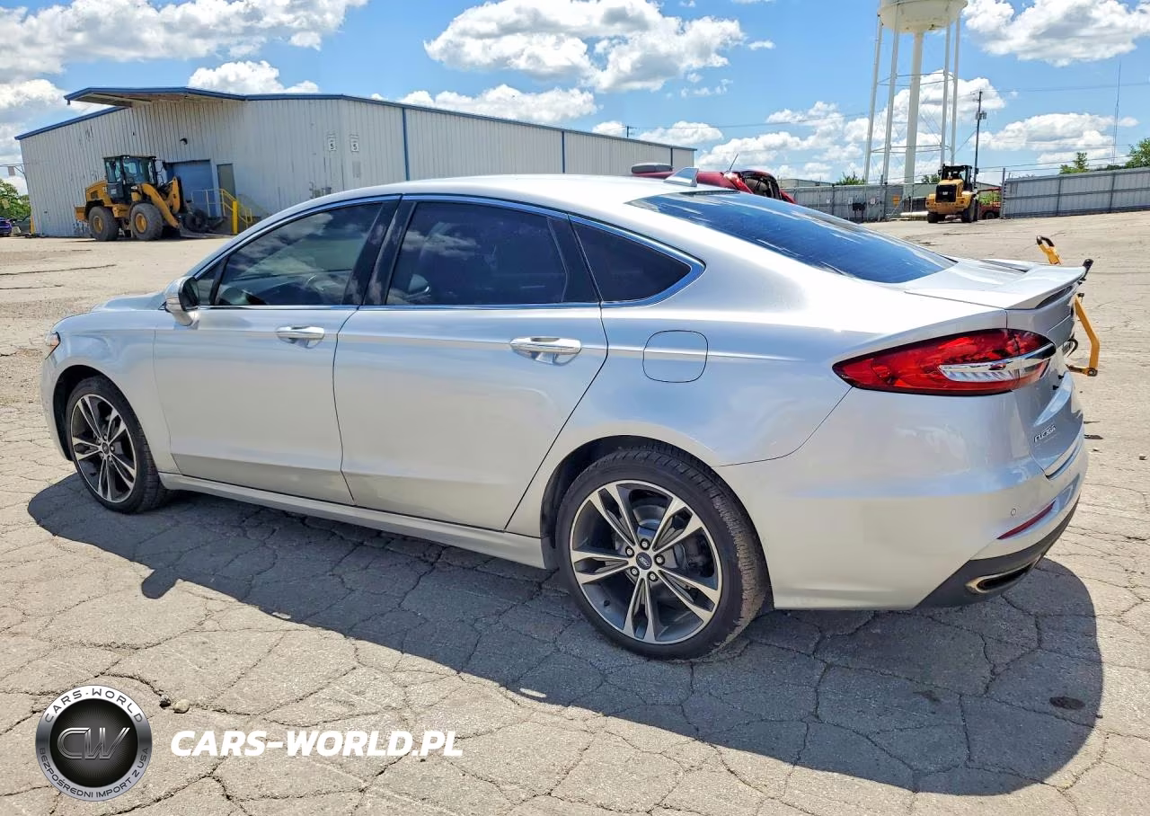 2019 Ford Fusion Titanium VIN:3FA6P0D94KR186620 - 2