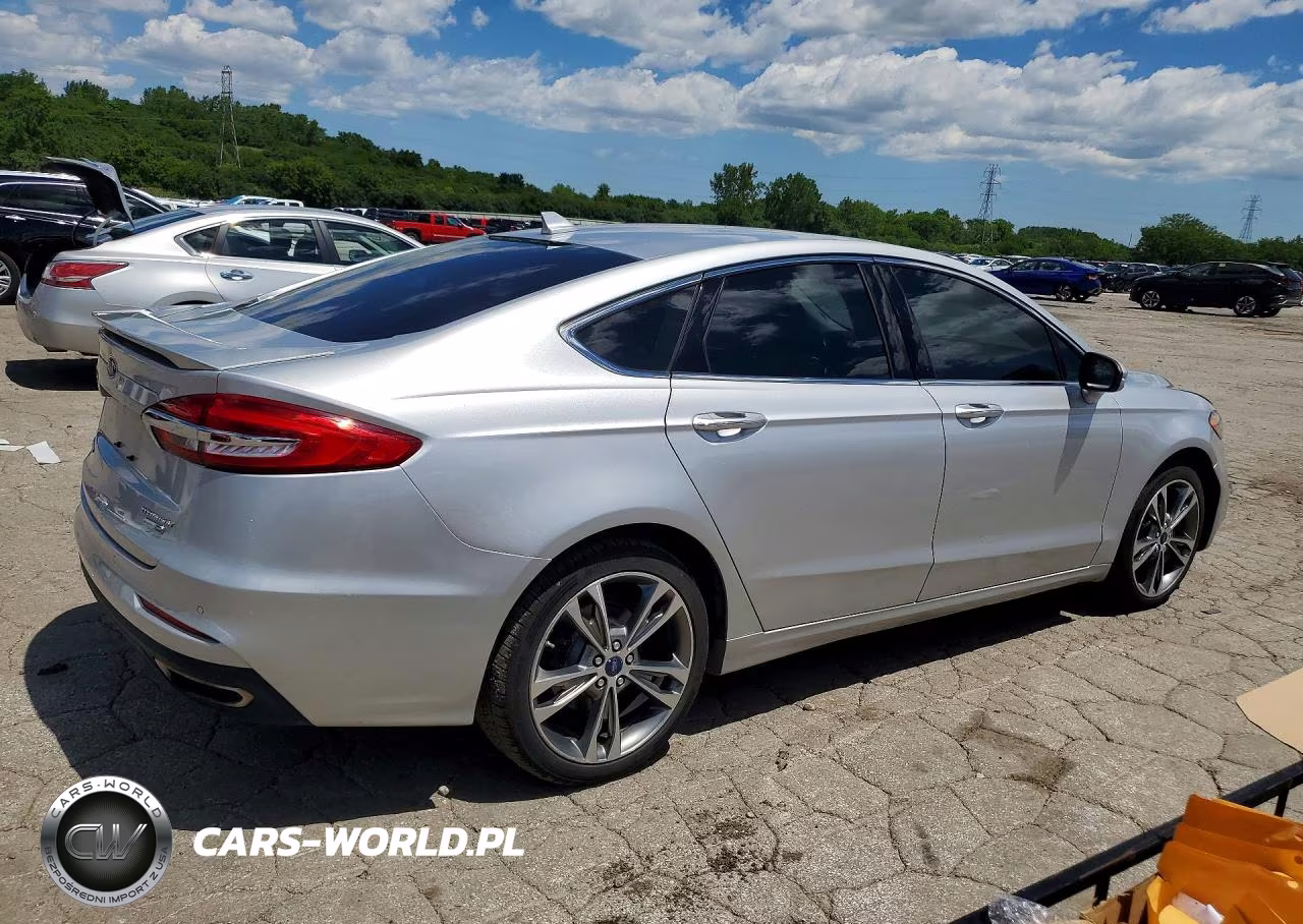 2019 Ford Fusion Titanium VIN:3FA6P0D94KR186620 - 3