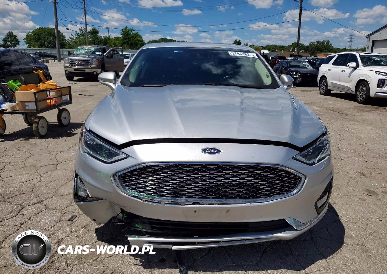 2019 Ford Fusion Titanium VIN:3FA6P0D94KR186620 - 5