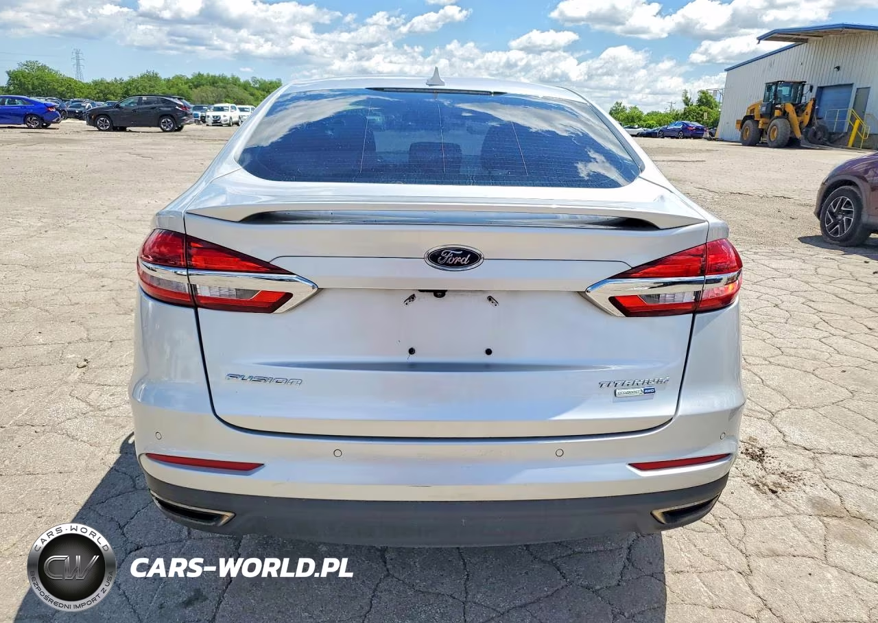 2019 Ford Fusion Titanium VIN:3FA6P0D94KR186620 - 6
