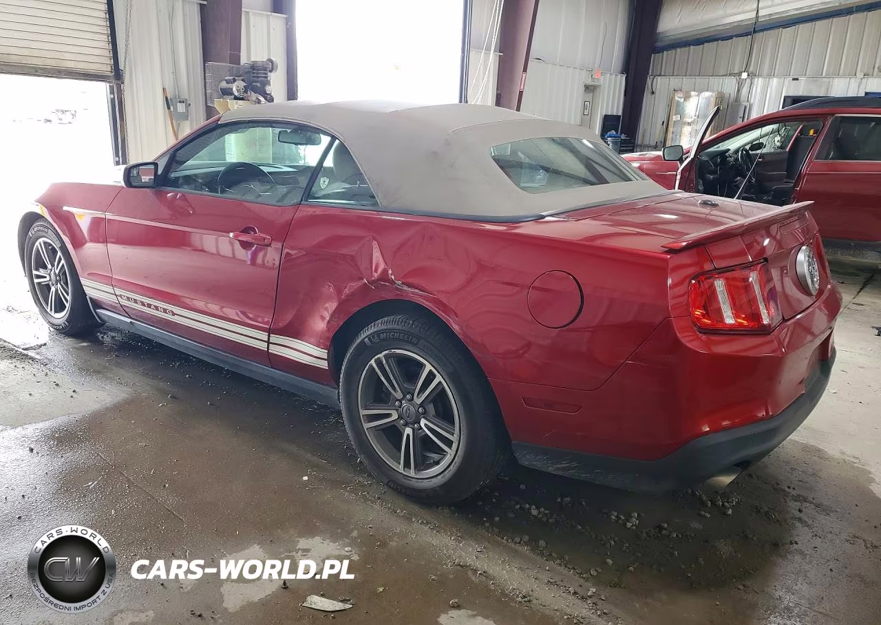 2012 Ford Mustang VIN:1ZVBP8EM1C5286377 - 2