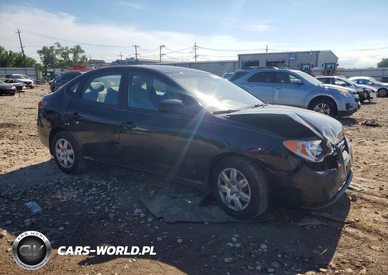 2009 Hyundai Elantra Gls VIN:KMHDU46D39U604439 - 4