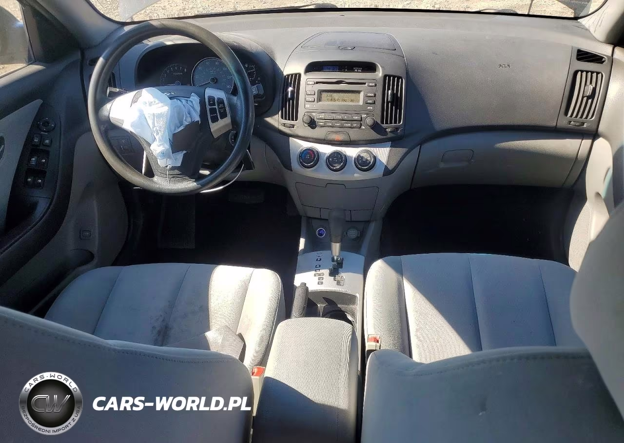 2009 Hyundai Elantra Gls VIN:KMHDU46D39U604439 - 8