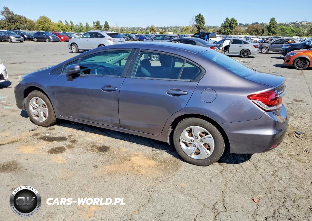 2014 Honda Civic Lx VIN:19XFB2F59EE252976 - 2