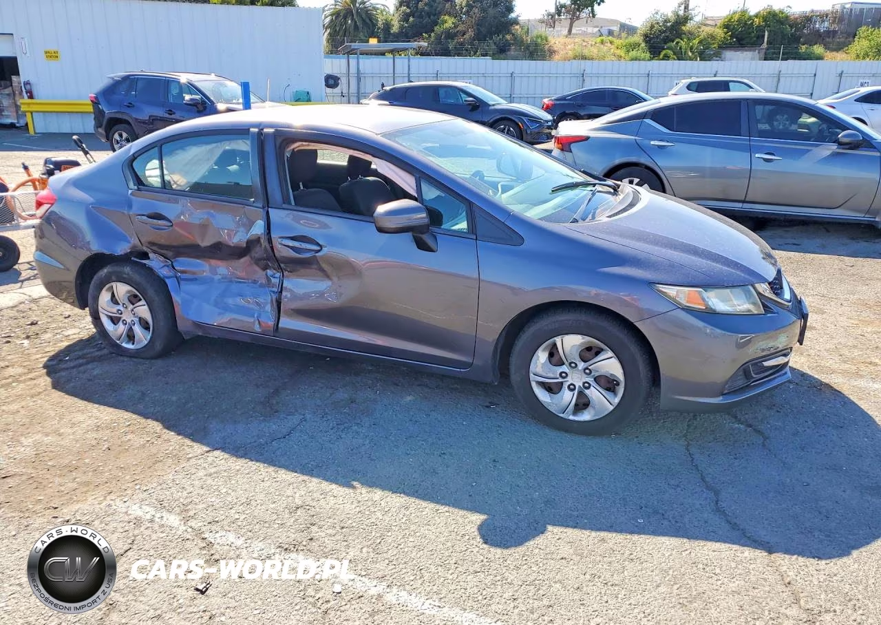 2014 Honda Civic Lx VIN:19XFB2F59EE252976 - 4