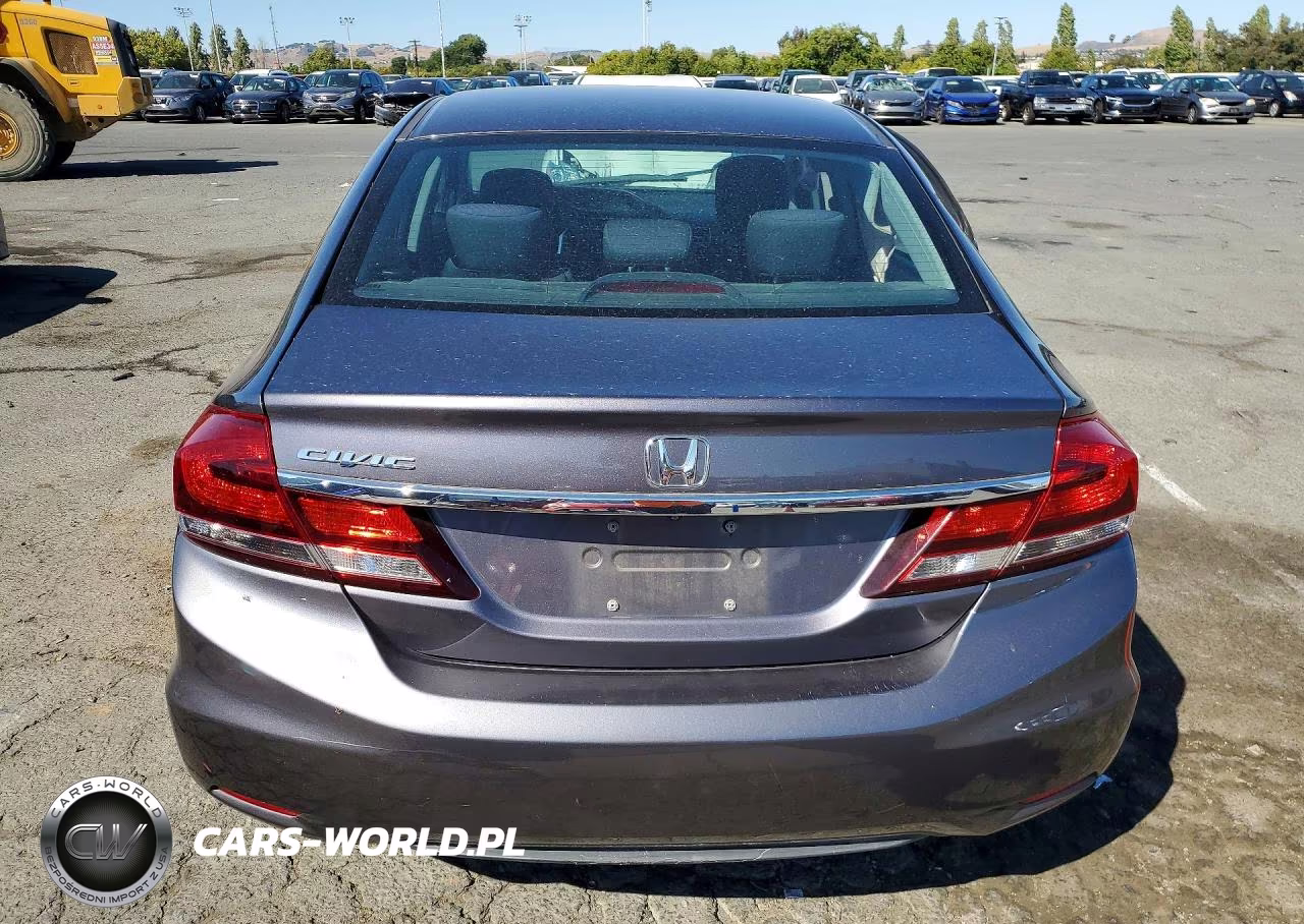 2014 Honda Civic Lx VIN:19XFB2F59EE252976 - 6