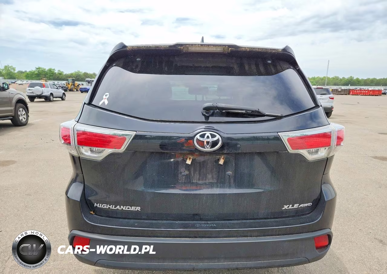 2016 Toyota Highlander Xle VIN:5TDJKRFH0GS352180 - 6