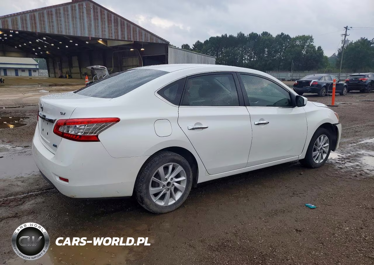 2014 Nissan Sentra Sv VIN:3N1AB7AP9EL640370 - 3