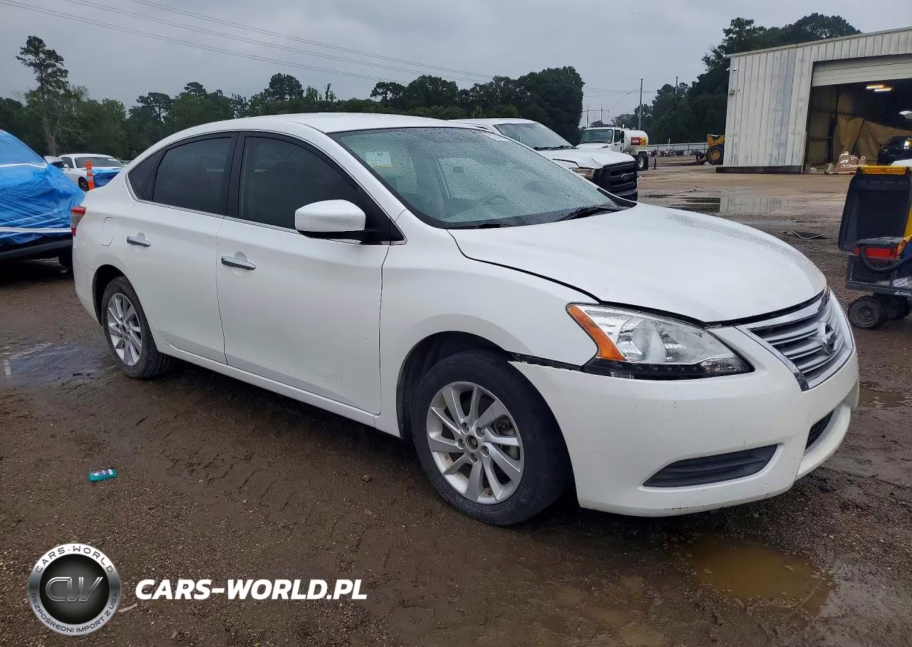 2014 Nissan Sentra Sv VIN:3N1AB7AP9EL640370 - 4
