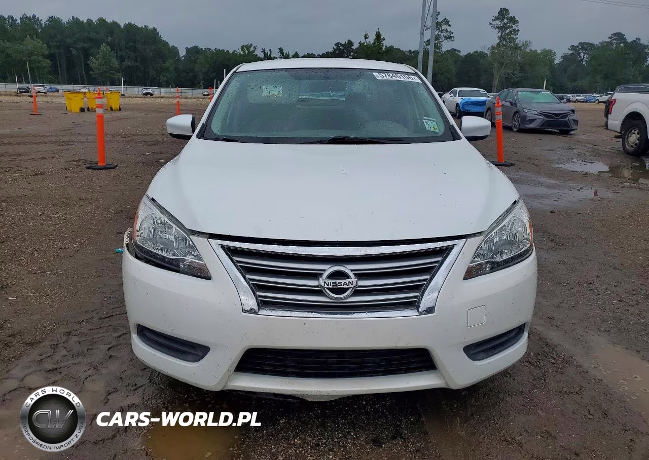 2014 Nissan Sentra Sv VIN:3N1AB7AP9EL640370 - 5