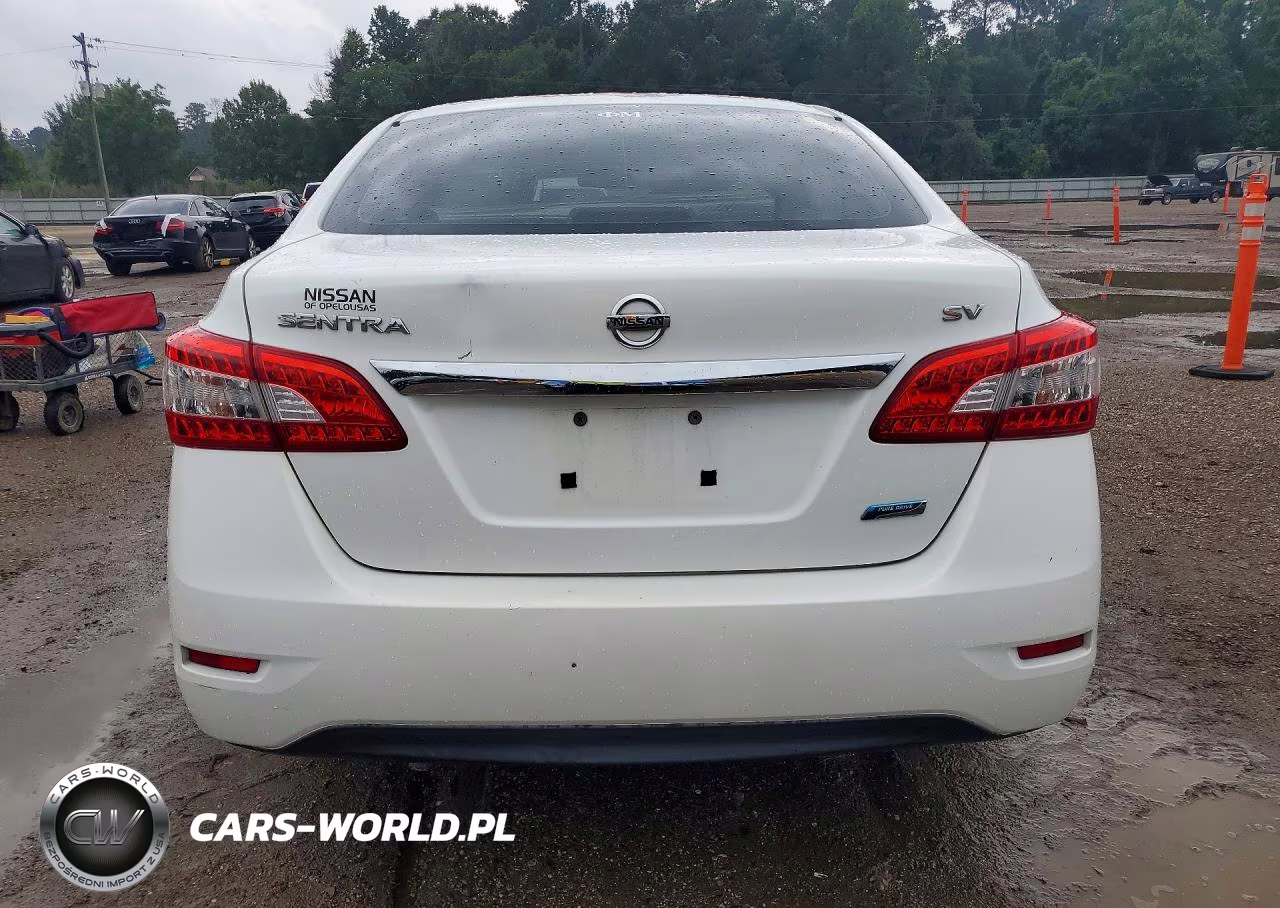 2014 Nissan Sentra Sv VIN:3N1AB7AP9EL640370 - 6