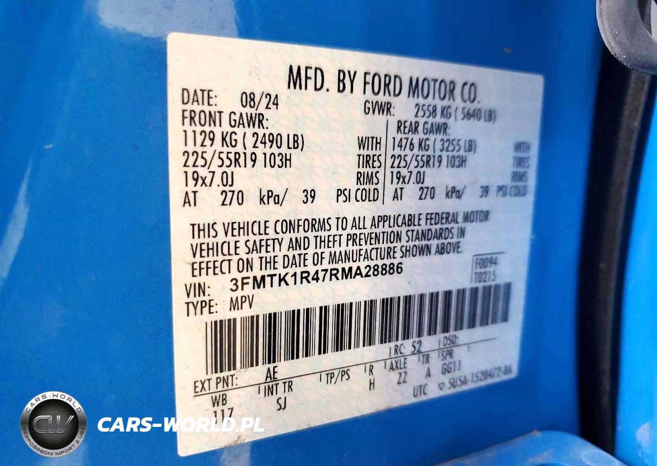 2024 Ford Mustang Mach-E Select VIN:3FMTK1R47RMA28886 - 13