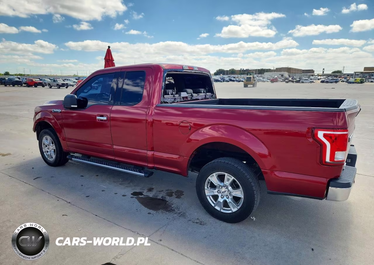 2017 Ford F150 Super Cab VIN:1FTEX1CF9HKE56733 - 2