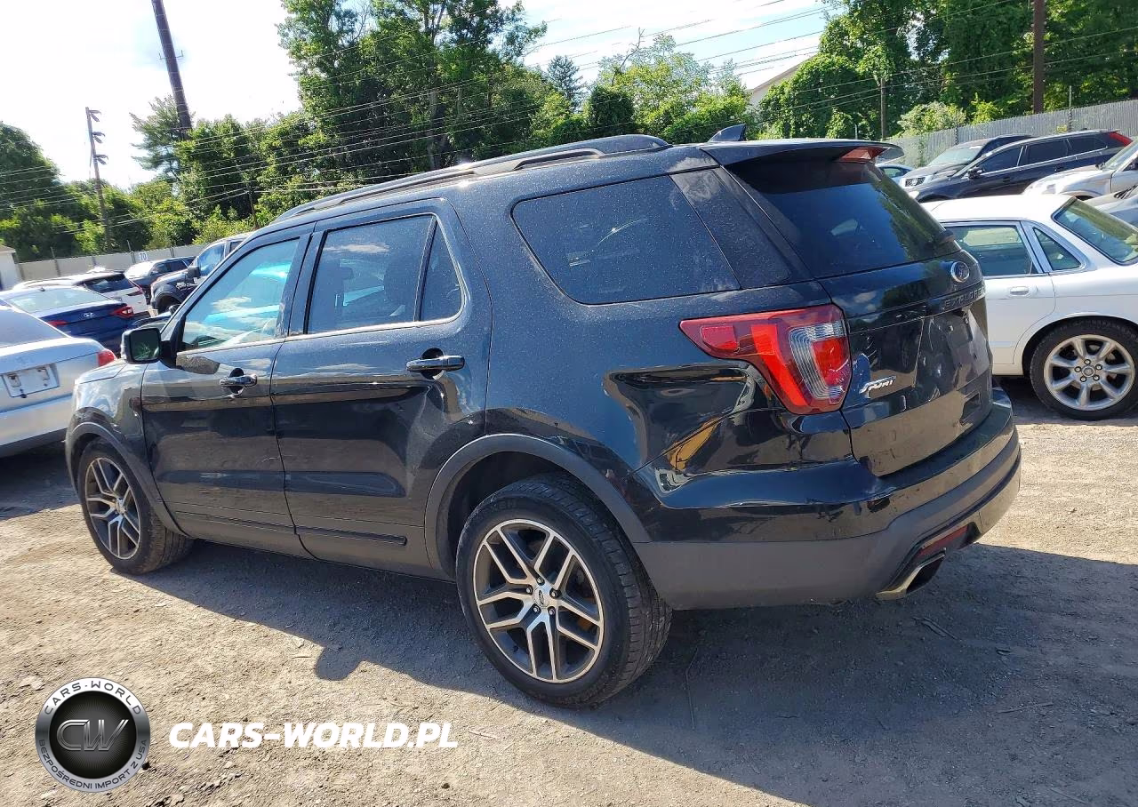2017 Ford Explorer Sport VIN:1FM5K8GT2HGA09263 - 2