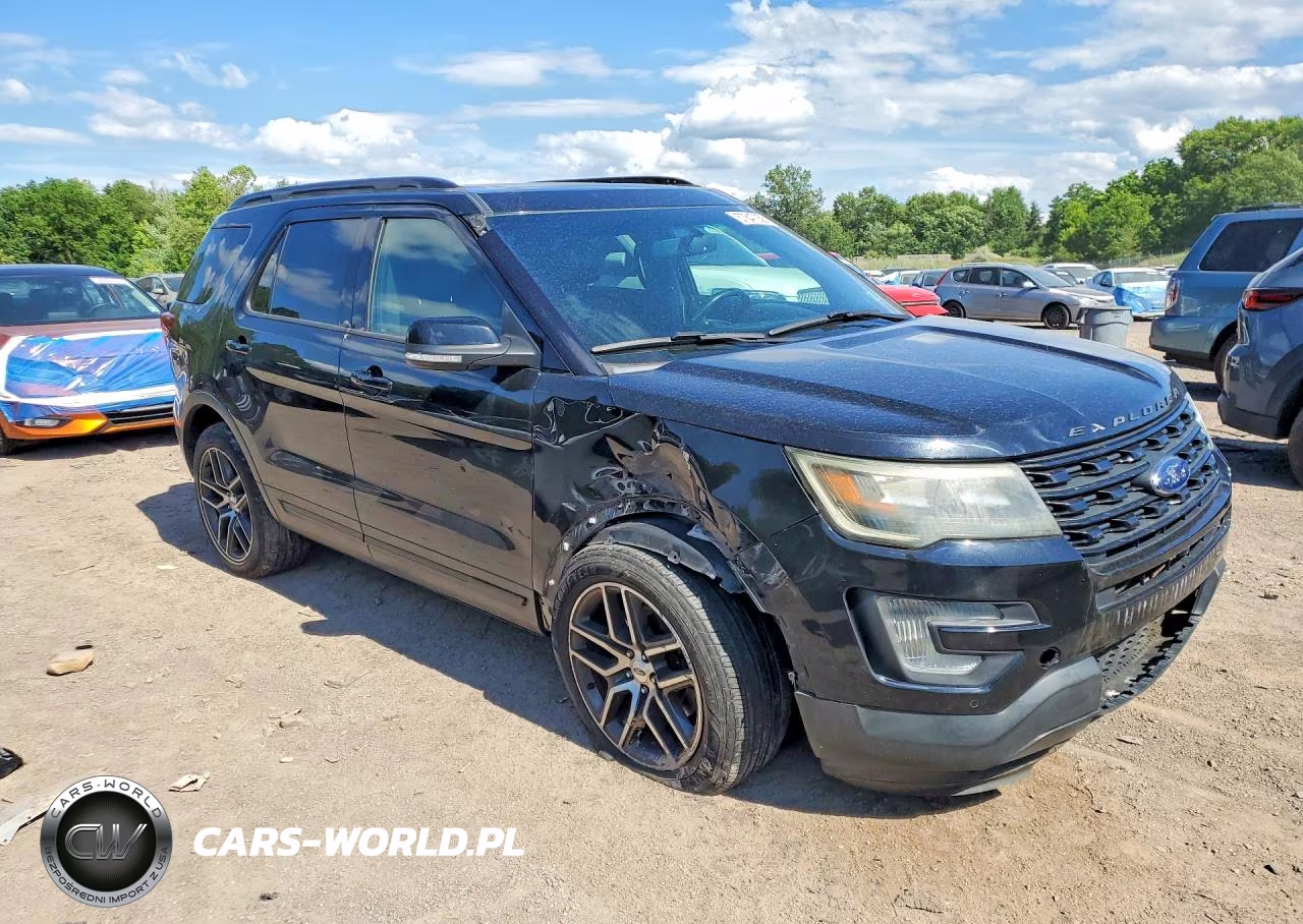 2017 Ford Explorer Sport VIN:1FM5K8GT2HGA09263 - 4