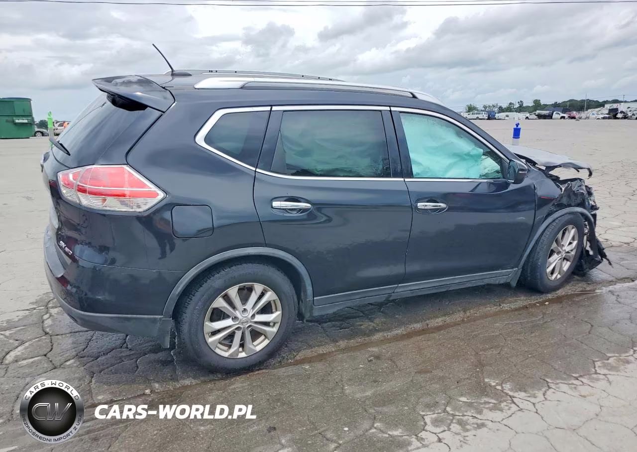 2016 Nissan Rogue Sv VIN:KNMAT2MV9GP713977 - 3