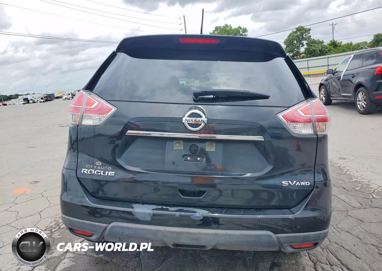 2016 Nissan Rogue Sv VIN:KNMAT2MV9GP713977 - 6