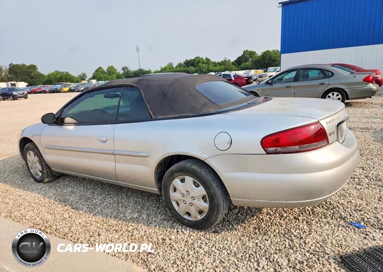 2004 Chrysler Sebring Lx VIN:1C3EL45R64N167570 - 2