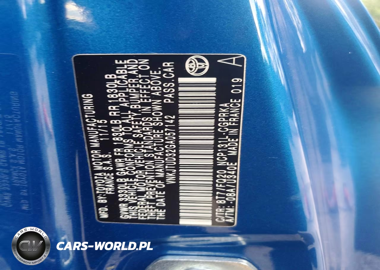 2016 Toyota Yaris 3-Door L VIN:VNKJTUD32GA057142 - 12