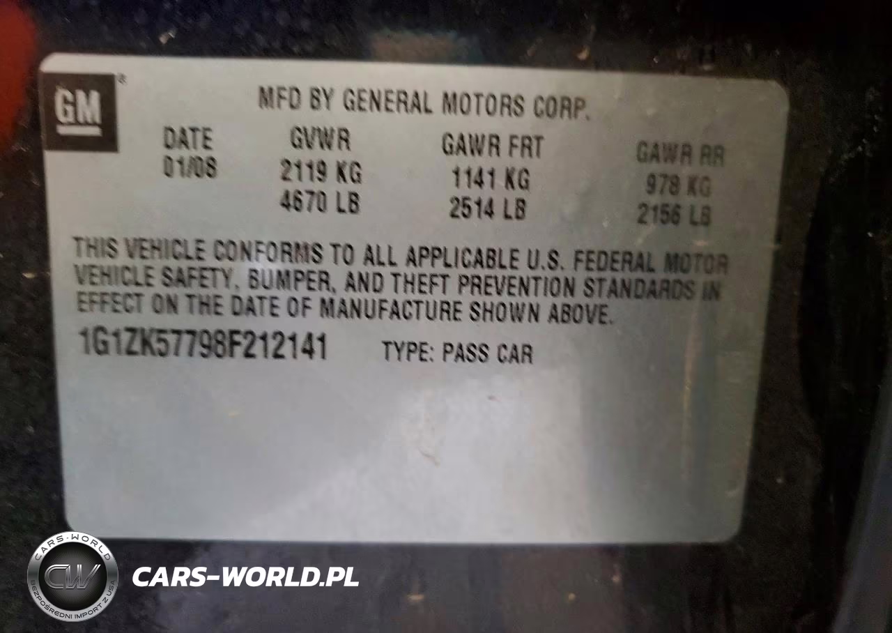 2008 Chevrolet Malibu Ltz VIN:1G1ZK57798F212141 - 12