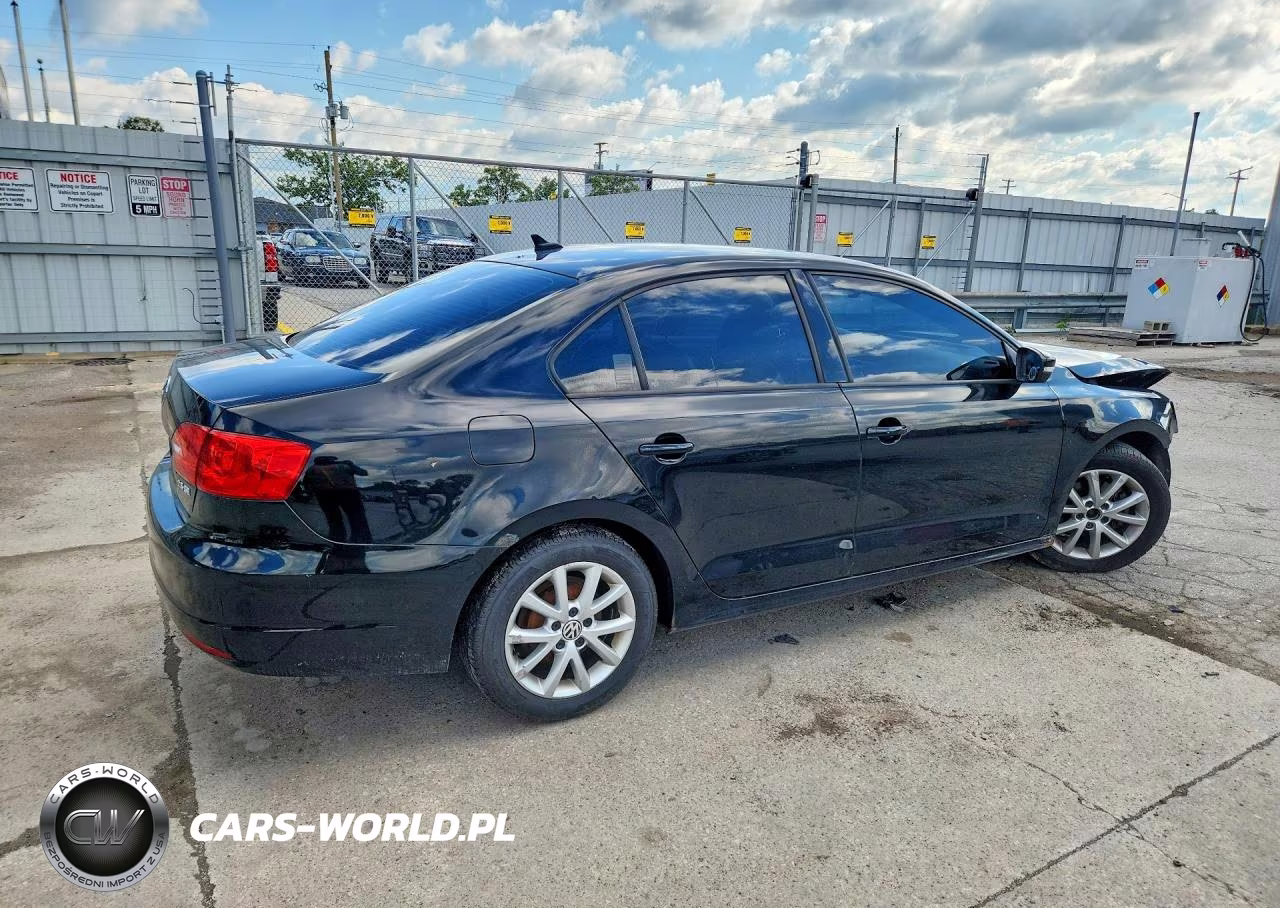 2012 Volkswagen Jetta Se VIN:3VWDP7AJ9CM344146 - 3