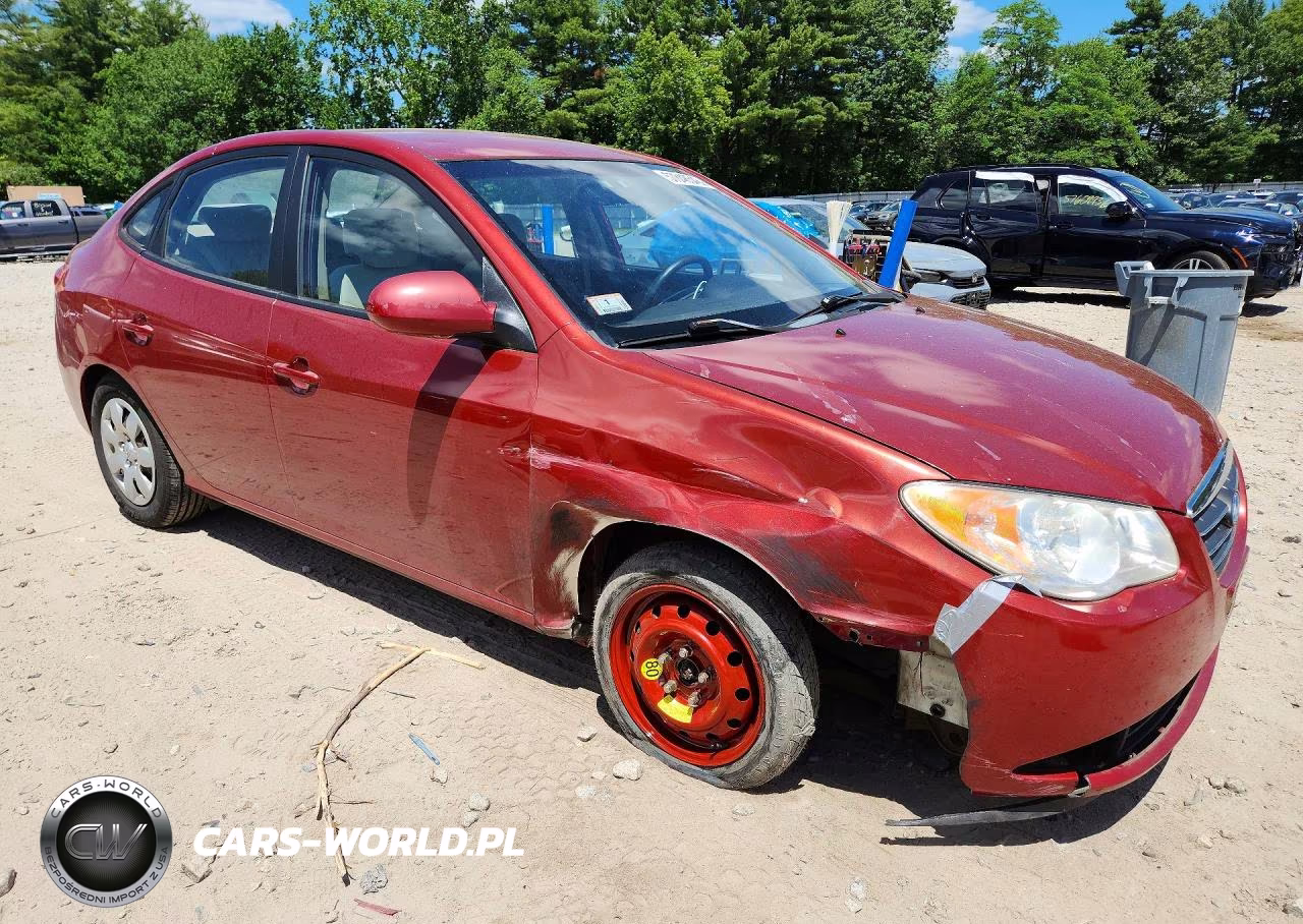 2008 Hyundai Elantra Gls VIN:KMHDU46D18U513894 - 4