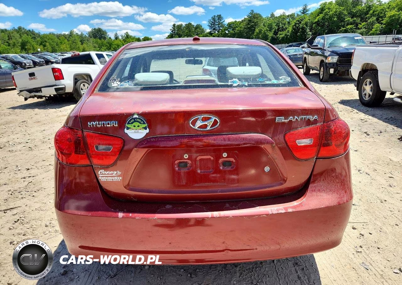 2008 Hyundai Elantra Gls VIN:KMHDU46D18U513894 - 6