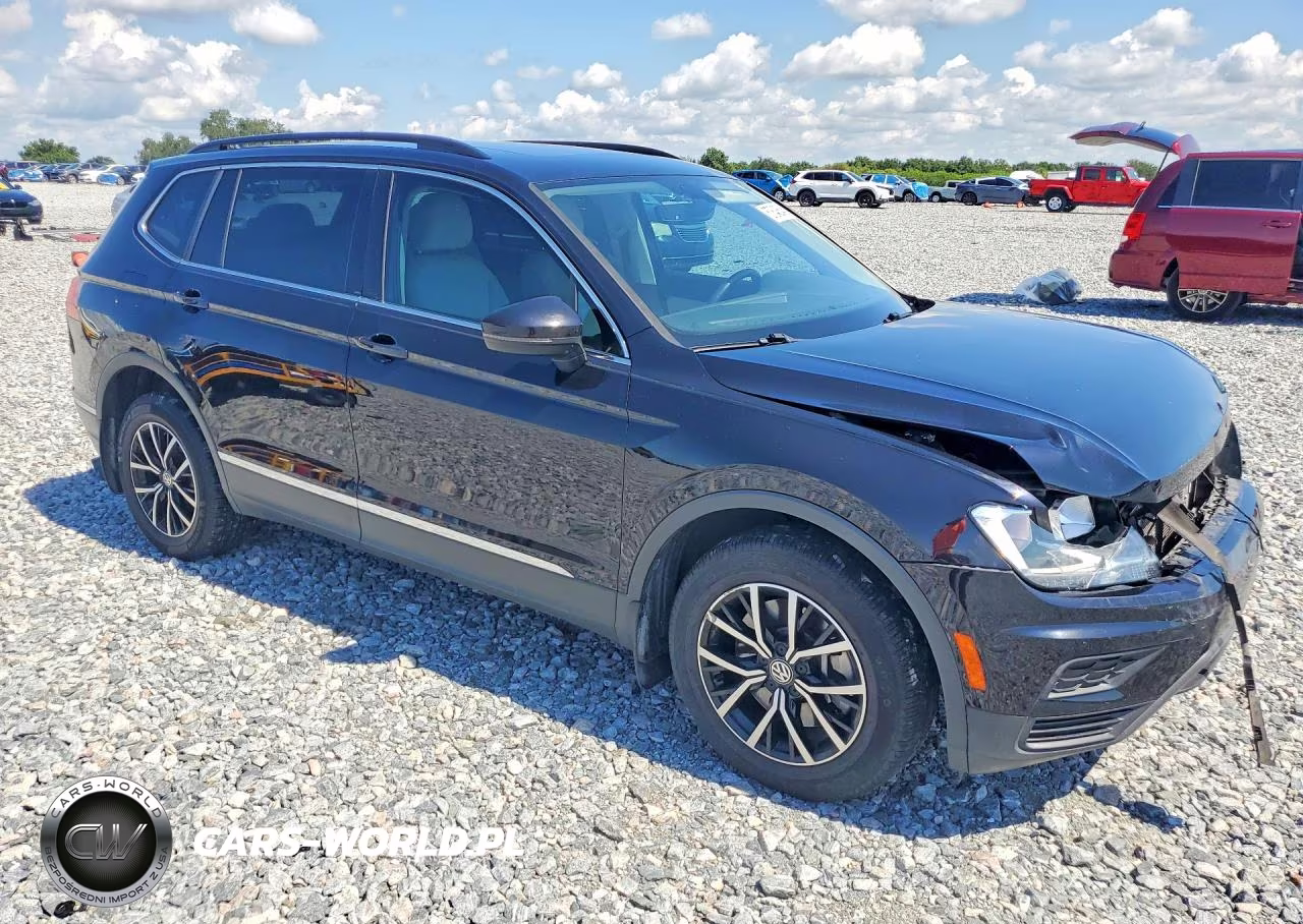 2021 Volkswagen Tiguan Se VIN:3VV2B7AX7MM122141 - 4