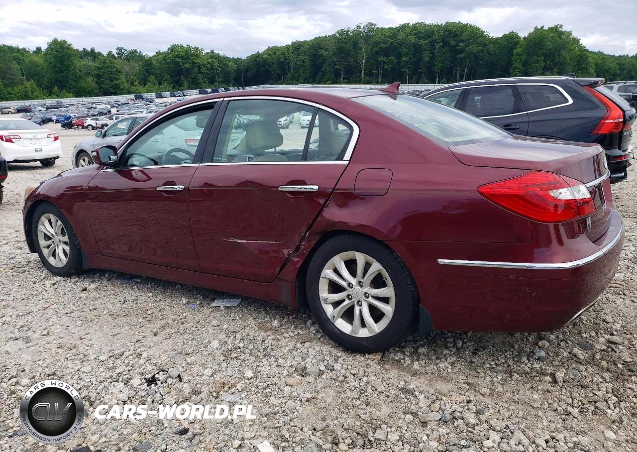 2012 Hyundai Genesis 3.8L VIN:KMHGC4DD7CU193153 - 2