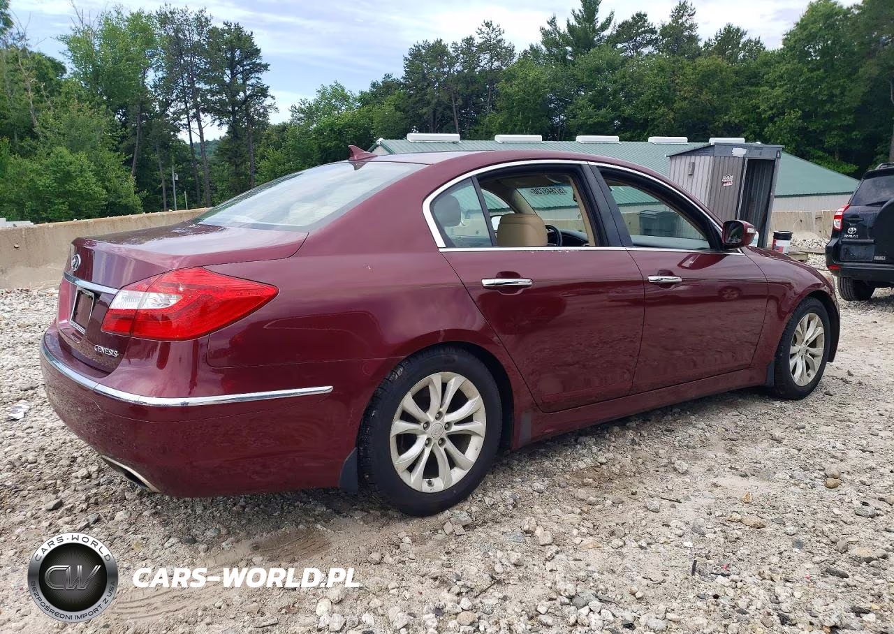 2012 Hyundai Genesis 3.8L VIN:KMHGC4DD7CU193153 - 3