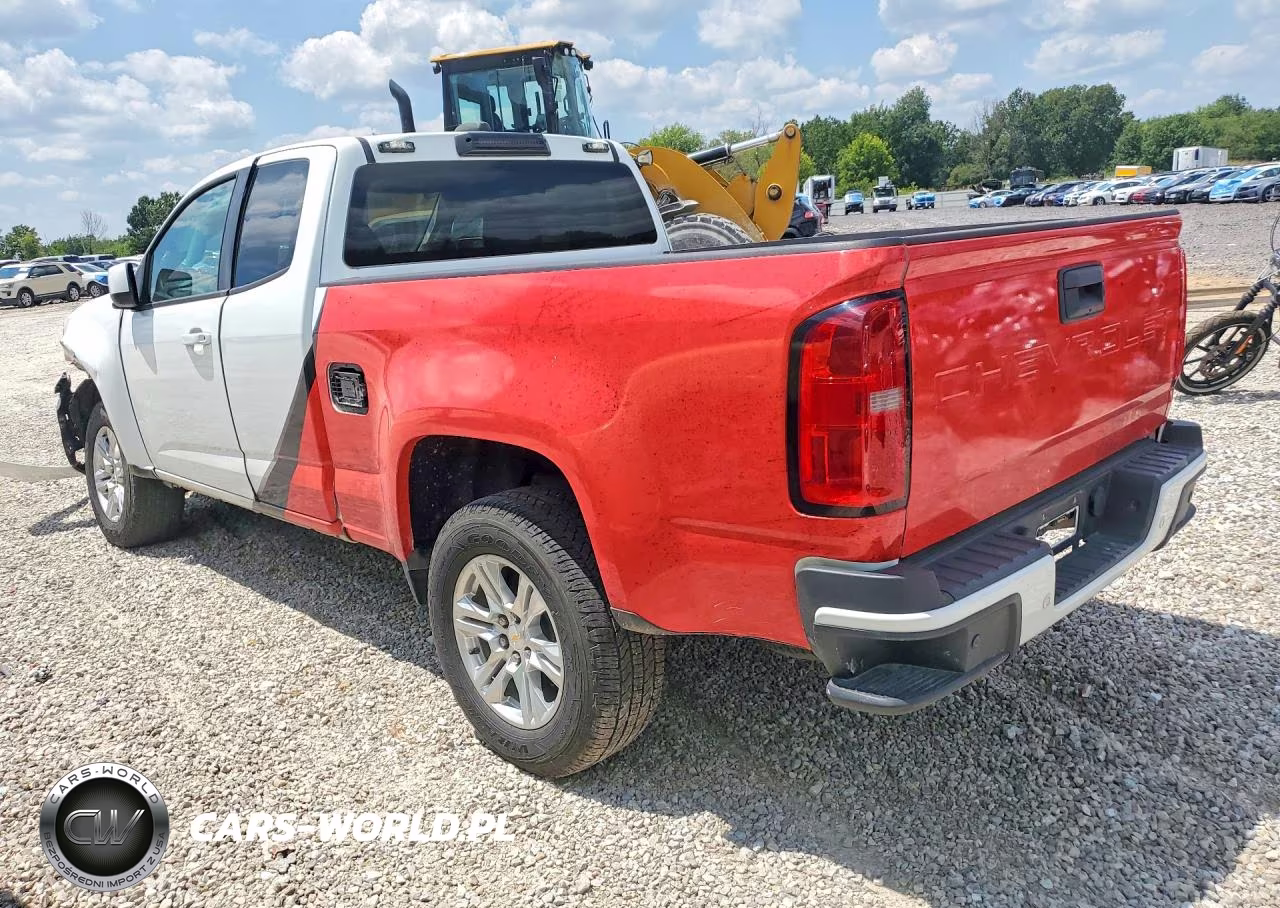 2021 Chevrolet Colorado Lt VIN:1GCHTCEA7M1253653 - 2
