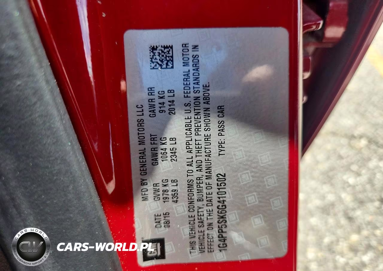 2016 Buick Verano VIN:1G4PP5SK6G4101502 - 12