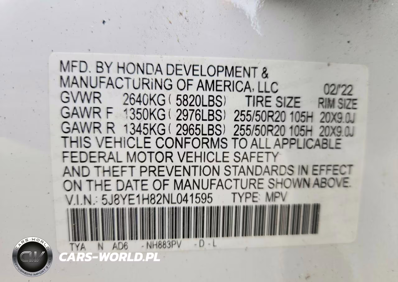 2022 Acura Mdx Advance VIN:5J8YE1H82NL041595 - 13