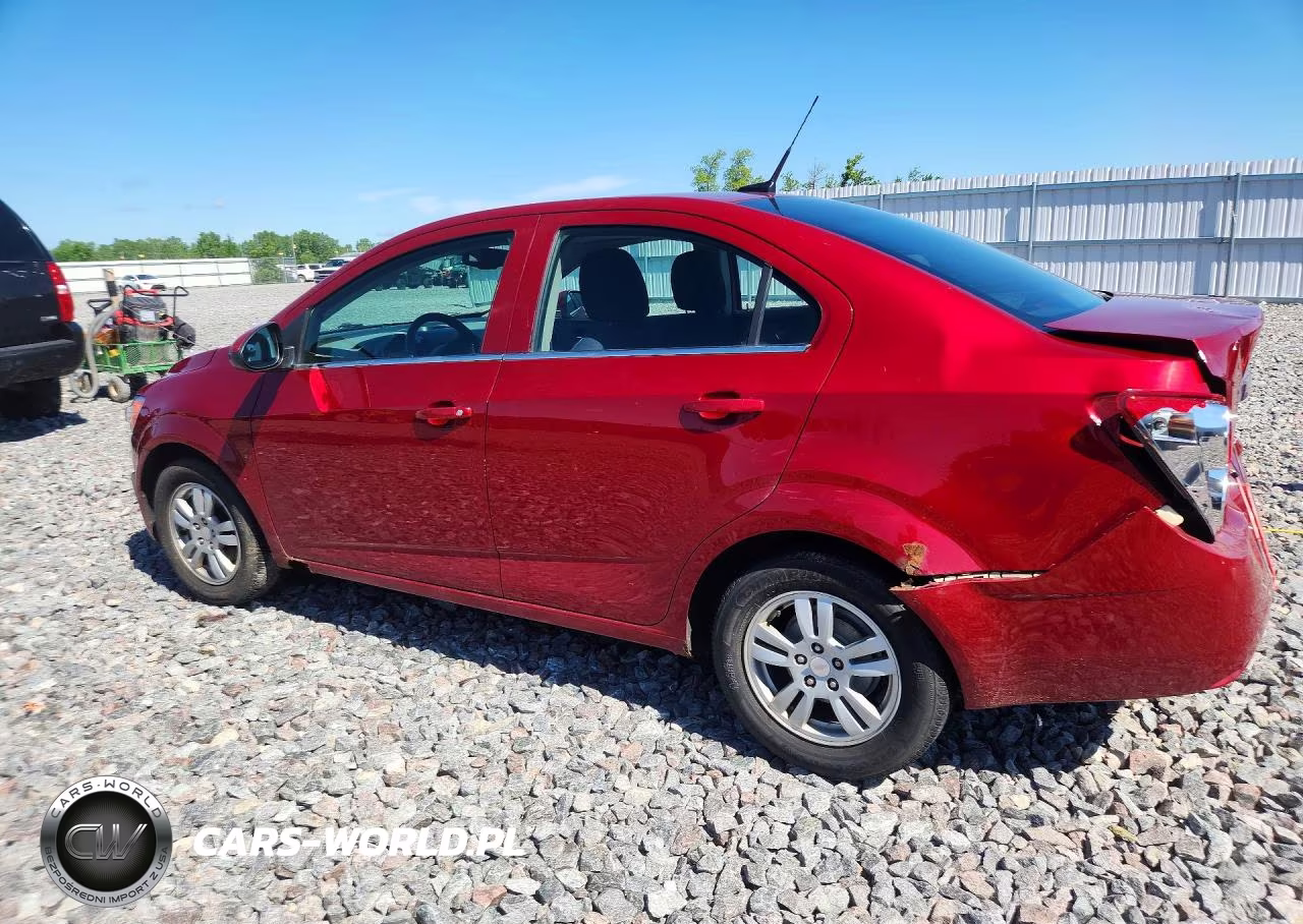 2013 Chevrolet Sonic Lt VIN:1G1JC5SB9D4238623 - 2