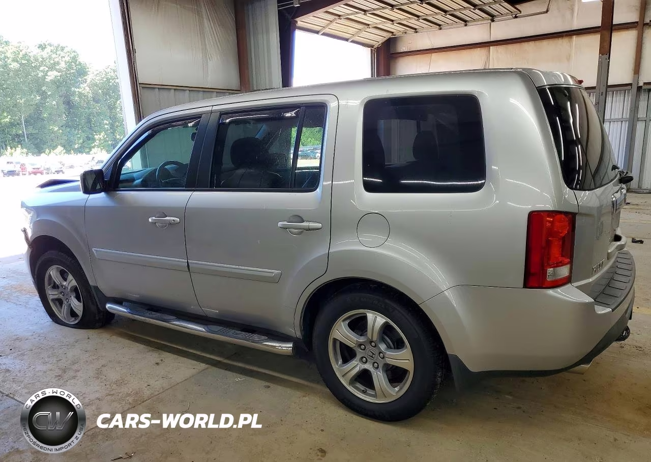 2013 Honda Pilot Exl VIN:5FNYF3H59DB037235 - 2