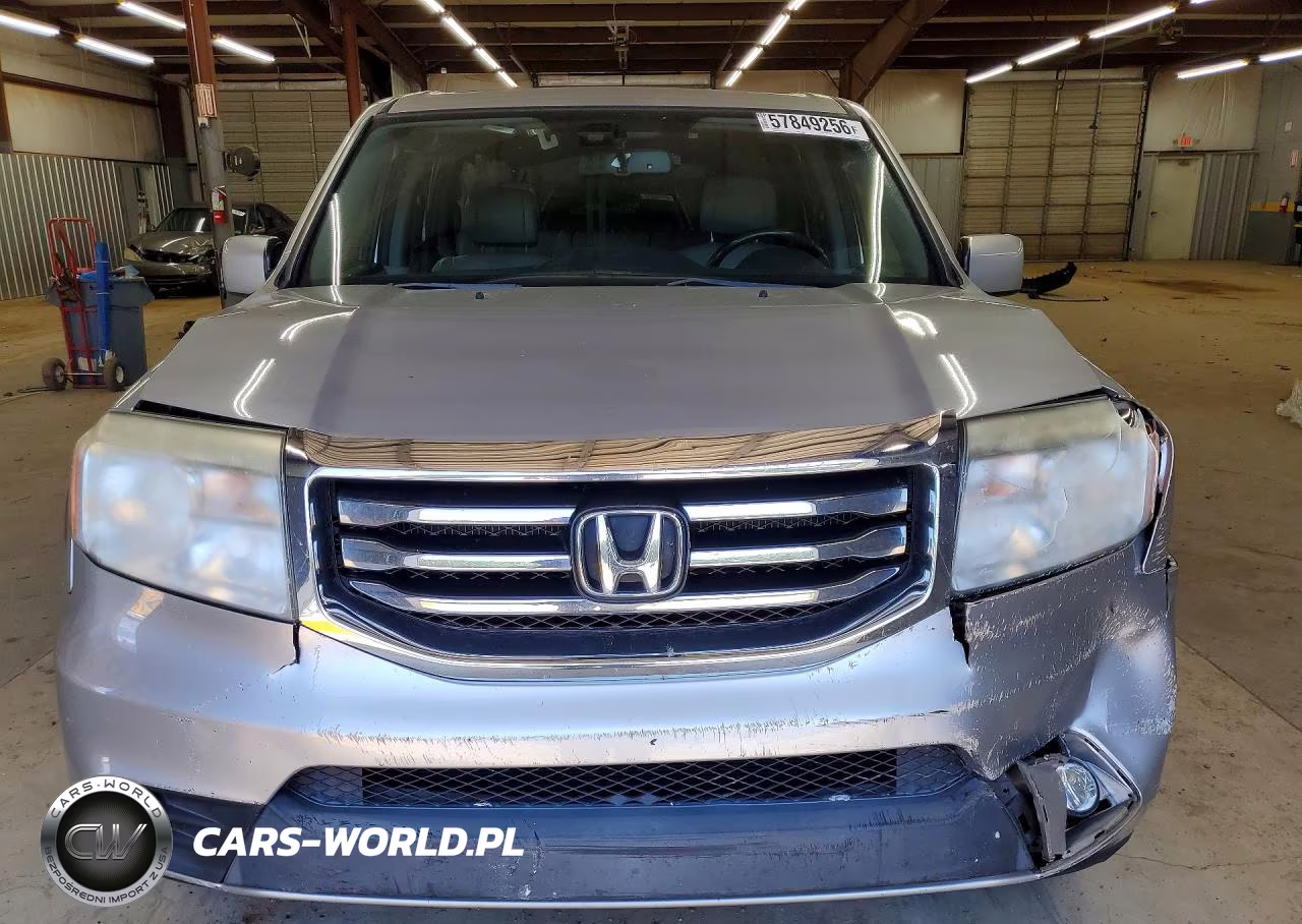 2013 Honda Pilot Exl VIN:5FNYF3H59DB037235 - 5