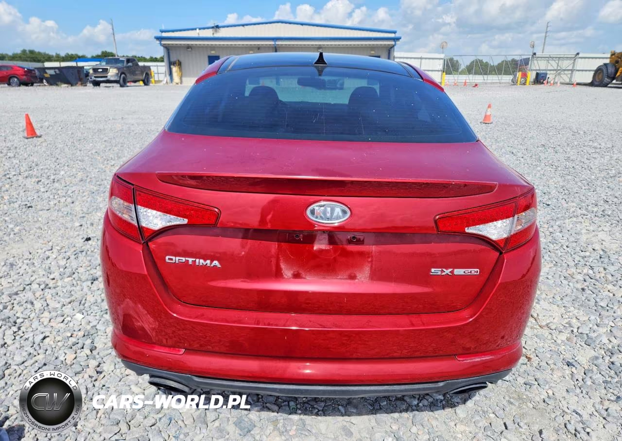 2012 Kia Optima Sx VIN:5XXGR4A64CG082400 - 6