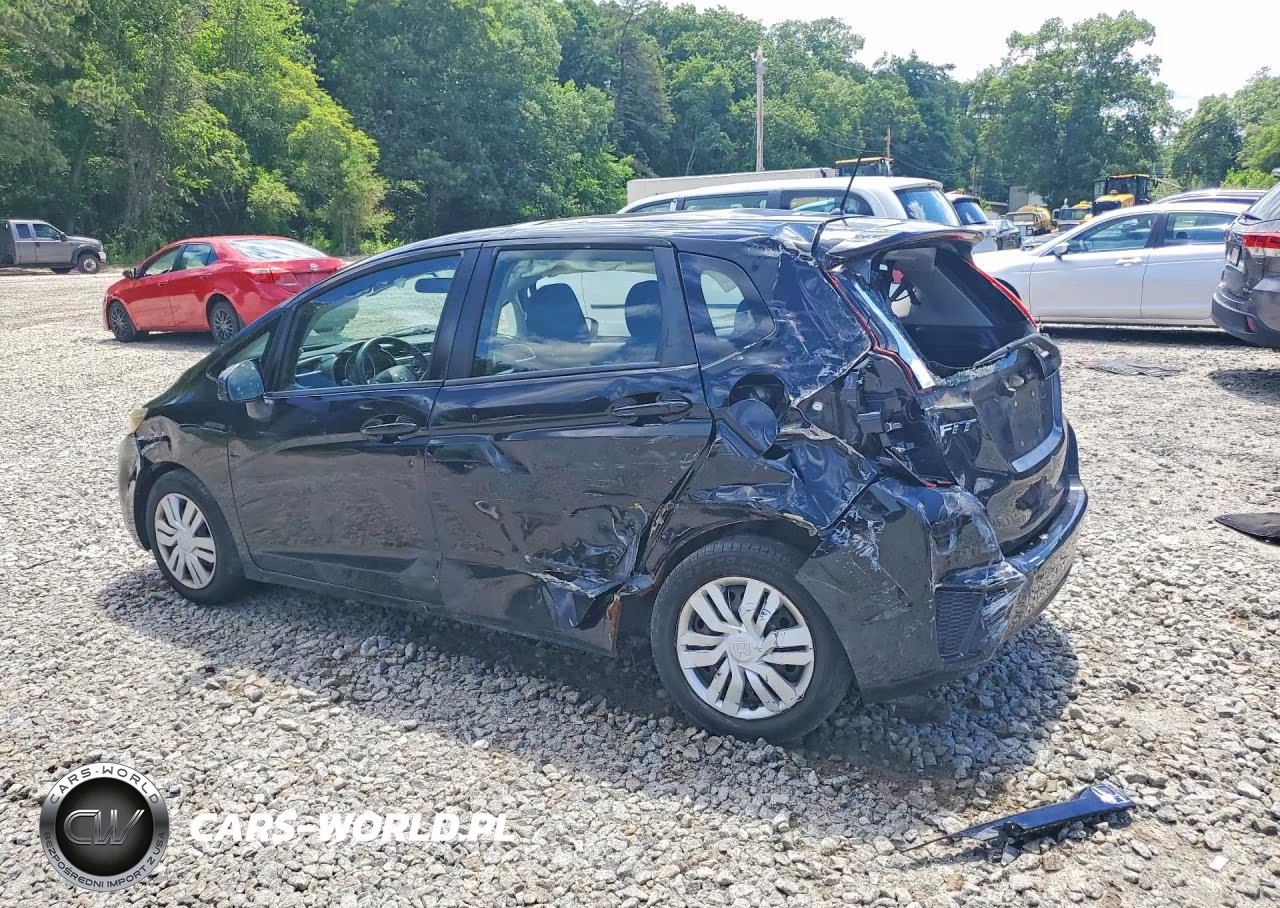 2016 Honda Fit Lx VIN:JHMGK5H54GX010858 - 2